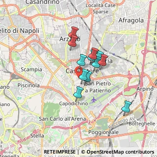 Mappa Via Leonardo Da Vinci, 80020 Casavatore NA, Italia (1.335)