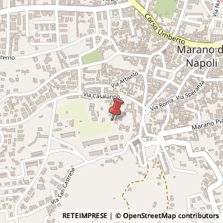 Mappa Via casa schiano 11, 80016 Marano di Napoli, Napoli (Campania)