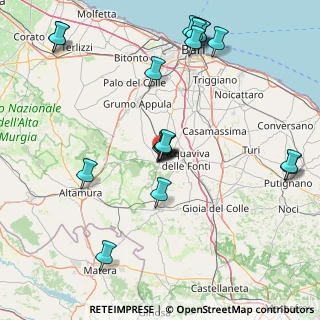 Mappa Via Sannicandro, 70020 Cassano delle Murge BA, Italia (19.59)