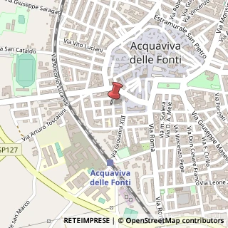 Mappa Via Vincenzo Episcopo,  12, 70021 Acquaviva delle Fonti, Bari (Puglia)