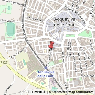 Mappa Via Giovanni XXIII, 14, 70021 Acquaviva delle Fonti, Bari (Puglia)