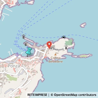 Mappa Via de Luca Sindaco, 04027 Ponza LT, Italia (0.27)