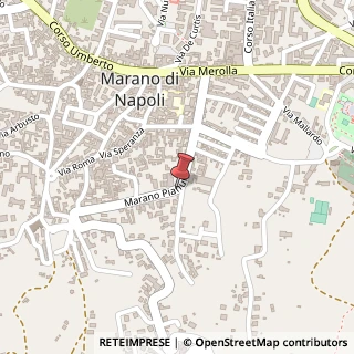 Mappa Via Marano Pianura, 19, 80016 Marano di Napoli, Napoli (Campania)