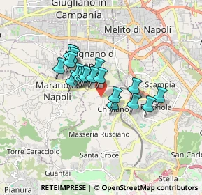 Mappa 80145 Mugnano di Napoli NA, Italia (1.31105)