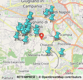 Mappa 80145 Mugnano di Napoli NA, Italia (1.9635)