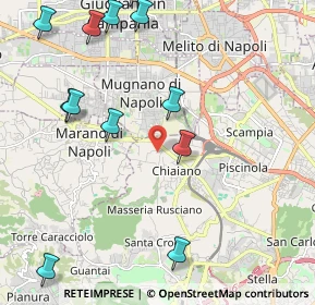 Mappa 80145 Mugnano di Napoli NA, Italia (2.83833)