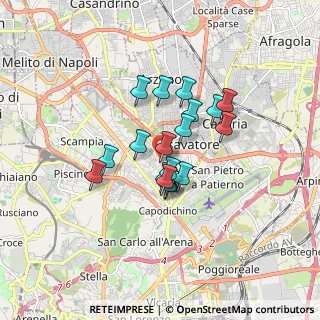 Mappa Traversa III Cassano, 80144 Napoli NA, Italia (1.30333)