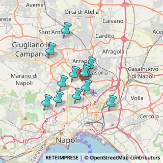 Mappa Traversa III Cassano, 80144 Napoli NA, Italia (2.8175)