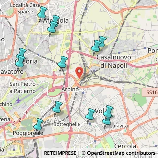 Mappa Variante alla Via Vecchia Nazionale delle Puglie, 80026 Arpino NA, Italia (2.91308)