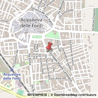 Mappa Via G. Festa, 49, 70021 Acquaviva delle Fonti, Bari (Puglia)