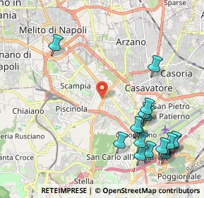 Mappa Via Miano, 80144 Napoli NA, Italia (2.79824)