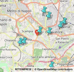 Mappa Via Miano, 80144 Napoli NA, Italia (2.51091)