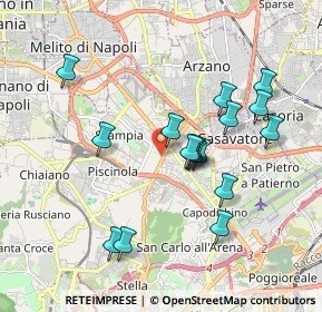 Mappa Via Miano, 80144 Napoli NA, Italia (1.84882)
