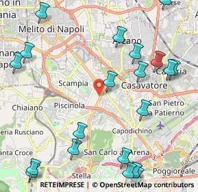 Mappa Via Miano, 80144 Napoli NA, Italia (3.0995)