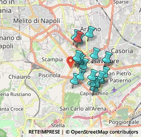 Mappa Via Miano, 80144 Napoli NA, Italia (1.427)