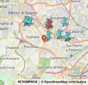 Mappa Via Miano, 80144 Napoli NA, Italia (1.72091)