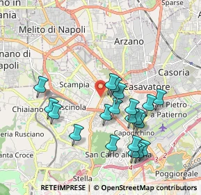 Mappa Via Miano, 80144 Napoli NA, Italia (1.9835)