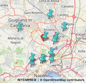 Mappa Via Miano, 80144 Napoli NA, Italia (3.77833)