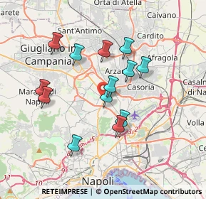 Mappa Via Miano, 80144 Napoli NA, Italia (3.41692)