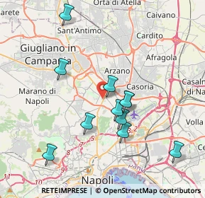 Mappa Via Miano, 80144 Napoli NA, Italia (3.84091)