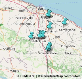 Mappa Via Calabria, 70021 Zona Industriale BA, Italia (10.21545)