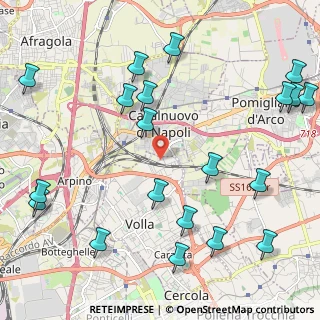 Mappa Via Bolla, 80040 Volla NA, Italia (2.999)