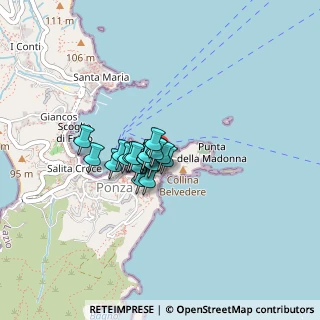 Mappa Via Parata, 04027 Ponza LT, Italia (0.2365)