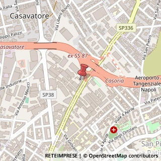 Mappa Via Taverna Rossa, 131, 80020 Napoli, Napoli (Campania)