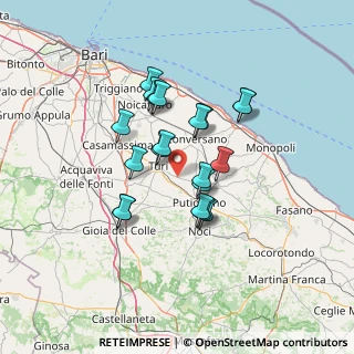 Mappa Casette, 70010 Turi BA, Italia (11.672)