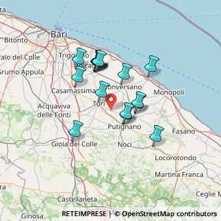 Mappa Casette, 70010 Turi BA, Italia (12.28438)