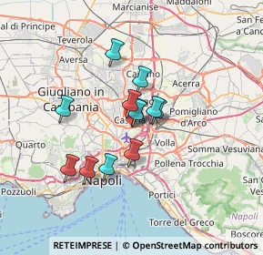 Mappa Strada Comunale della Luce, 80144 Casoria NA, Italia (5.10667)