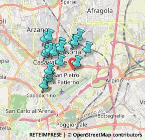 Mappa Strada Comunale della Luce, 80144 Casoria NA, Italia (1.49053)