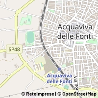 Kaart Acquaviva delle Fonti