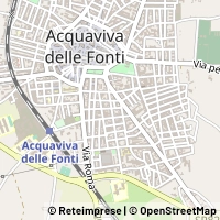 Térkép Acquaviva delle Fonti