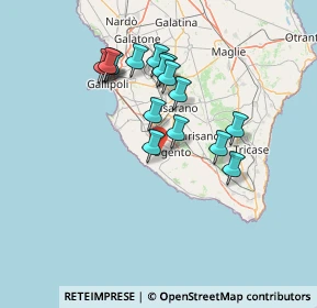 Mappa SP290, 73059 Ugento LE, Italia (13.405)