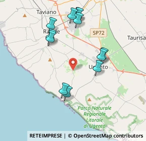 Mappa SP290, 73059 Ugento LE, Italia (4.25)