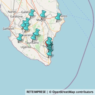 Mappa Via Caduti del Lavoro, 73039 Tricase LE, Italia (14.50786)