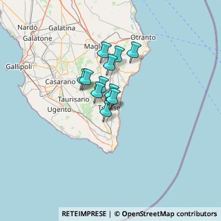 Mappa Via Apulia, 73039 Tricase LE, Italia (9.26091)