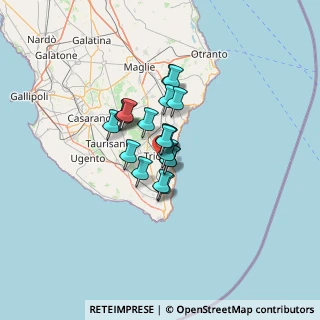 Mappa Via Costantino, 73039 Tricase LE, Italia (8.09526)