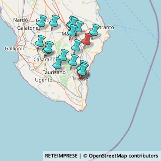 Mappa LE 74, 73039 Tricase LE, Italia (16.25579)
