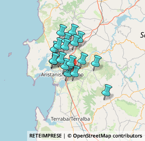 Mappa SS 388 del Tirso e del Mandrolisai, 09077 Solarussa OR (9.42111)