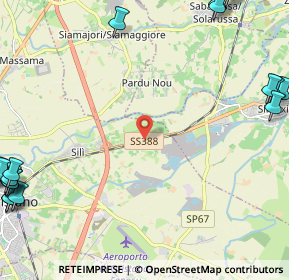 Mappa SS 388 del Tirso e del Mandrolisai, 09077 Solarussa OR (4.2295)