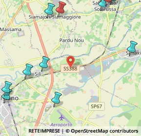 Mappa SS 388 del Tirso e del Mandrolisai, 09077 Solarussa OR (3.5775)