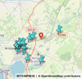 Mappa SS 388 del Tirso e del Mandrolisai, 09077 Solarussa OR (4.69333)