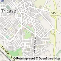 Hartă Tricase