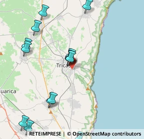 Mappa Via Guglielmo Marconi, 73039 Tricase LE, Italia (5.488)