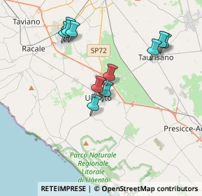 Mappa Vicolo Solitario, 73059 Ugento LE, Italia (3.95545)