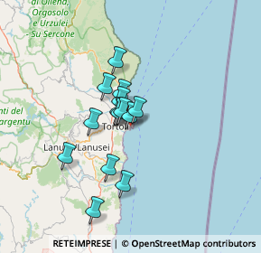 Mappa Piazza, 08048 Tortolì NU, Italia (10.265)