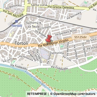 Mappa Via Monsignor Virgilio, 16, 08048 Tortolì, Nuoro (Sardegna)