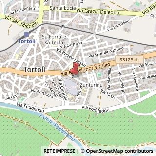 Mappa Via Tirso, 18, 08048 Tortolì, Nuoro (Sardegna)